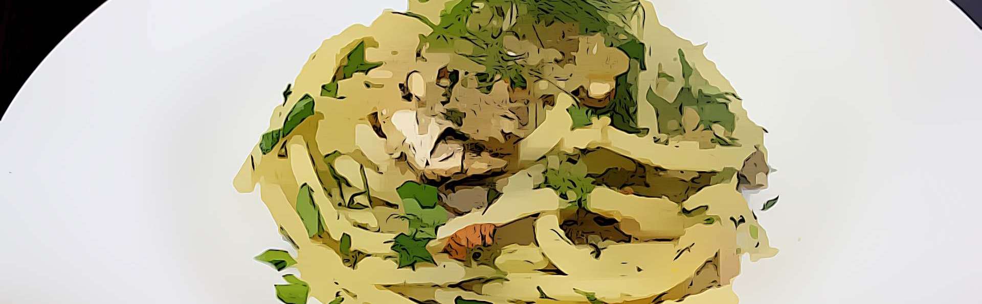 Bigoli con le Sarde del Garda